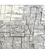 Toronto City Map 1935 Ontario Canada Antique Atlas Street View 14 x 11&quot; ... - $23.98 CAD
