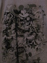Nwt - Disney&#39;s Mickey Mouse &amp; Friends Gray Short Sleeve Size Adult S Tee - £11.08 GBP