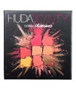 Huda Beauty Coral Obsessions Eyeshadow Palette 9 Matte, Shimmer, Metalli... - £14.16 GBP