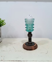 Glass Insulator Candle Holder, Tea Light Holder, Votive Holder - £39.32 GBP