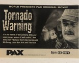 Tornado Warning Tv Guide Print Ad Gerald MacRaney Tpa7 - $5.93