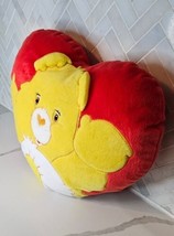 Franco 12x14 Care Bears Funshine 2002 Heart Pillow Plush - £14.64 GBP