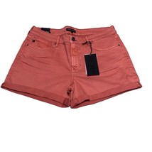 Dear John Womens Size 31 Shorts Chalk Pink Cuffed Hem Pockets Stretch NWT - $28.04