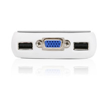 Iogear GCS632U 2PORT Vga Usb Compact Kvm Switch W/ BUILT-IN 6FT Cable Audio - £97.53 GBP