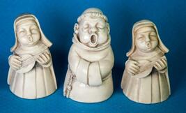 Singing Monk + 2 Nuns Religious Figurines Ivory-Colored Resin 2.5" Tall ... - $183.86 MXN Singing Monk + 2 Nuns Religious Figurines Ivory-Colored Resin 2.5" Tall ... - $183.86 MXN