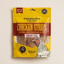 Polkadog Chicken Strips Jerky Shorties Dog And Cat Treats 3oz. - £13.49 GBP