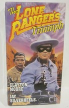 The Lone Ranger&#39;s Triumph w/ Clayton Moore VHS Brand New Sealed - £5.70 GBP