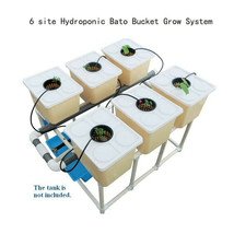 Free shipping brand new 6 site Hydroponic Bato Bucket Grow System - £161.13 GBP