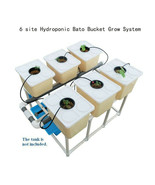 Free shipping brand new 6 site Hydroponic Bato Bucket Grow System - $281.04 CAD