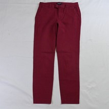 Madewell J.CREW 4 Maroon Red Stretch Skinny Dress Pants - £9.24 GBP