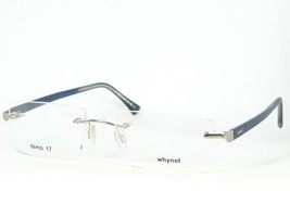 Whynot By Koberg + Tente Kt 5088.9 Silver Eyeglasses Glasses Rimless 54-18-135mm - $39.60