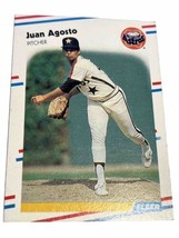 1988 Fleer Juan Agosto Houston Astros #437 - $1.97