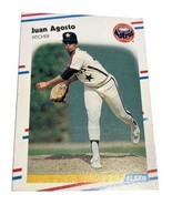 1988 Fleer Juan Agosto Houston Astros #437 - $1.97