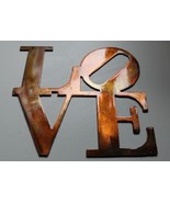 Love Word (Boxed) - Metal Wall Art - Copper 6" x 6" - $16.13