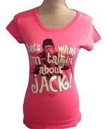 NEW Juniors Hot Pink Duck Dynasty Thats What Im Talking About Jack T Shi... - $8.99