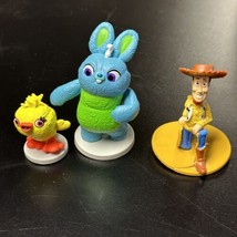 Toy Stroy Woody Bunny Ducky Cake Toppers Woody is Decopac Bunny Disney S... - $19.79