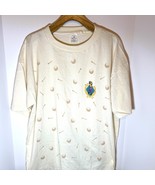 VTG Hallmark All Over Print Golf Tee Tshirt Single Stitch Preppy XL - $33.71 CAD