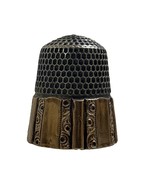 Antique Stern Brothers #9 Gold Plated Thimble Over Sterling Silver 6g - $1,123.40 MXN