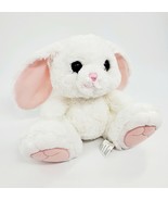 Aurora Bunny Rabbit White Pink 9&quot; Plush Toy Big Eyes Floppy Ears B18 - €8,67 EUR