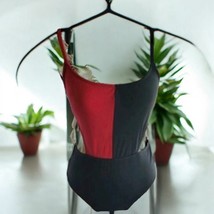 Hottopic DC Batman: Harley Quinn Split Diamond Monokini M Medium - $21.77