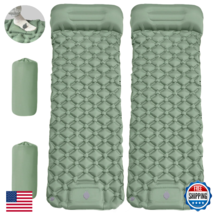 MEI&amp;CO Lightweight Convertible Double Inflatable Camping Pad – 2-in-1 Si... - $64.30