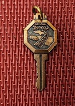 Vintage Junior Chamber of Commerce Copper Key Pendant National Teenage R... - £9.32 GBP