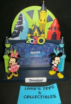 Disneyland Resort 2020 Decorative 4x6 Figural Picture Frame Mickey Minnie Mouse - £26.66 GBP