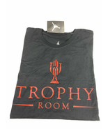 Air Jordan TrophyRoom Jumpman Black/Red ShortSleeve Mens T-Shirt 847739-... - $68.54 CAD