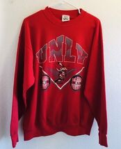 Vtg 90s University Las Vegas UNLV Rebels Crewneck Sweatshirt XL USA 20/2... - $42.70