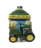 NIP Gibson Collectible John Deere Cookie Jar Canister Nothing Runs Like ... - £38.66 GBP