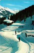 Winter In The Mountains Postcard - £7.84 GBP