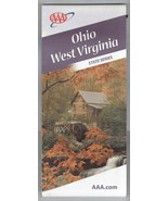 2009 AAA Map Ohio West Virginia - $188.24 MXN