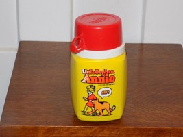 Vintage 1973 Little Orphan Annie Plastic Thermos for Lunchbox - $276.80 MXN