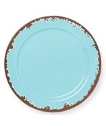 Set of Four (4) Fox Run ~ Melamine ~ Distressed ~ SKY BLUE ~ 8&quot; Salad Pl... - €34,24 EUR