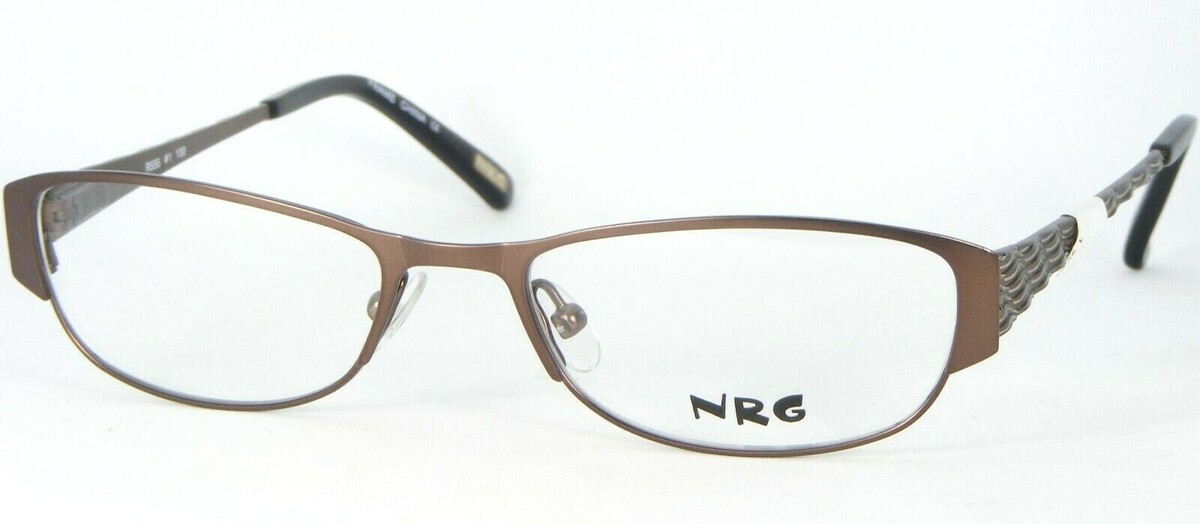 Neuf Silver Dollar NRG 555 R555 #1 Bronzant Lunettes Monture 48-16-130mm - $66.33