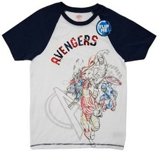 Marvel Avengers Big Boy Reversible Flip Sequins Raglan Graphic T-Shirt (XL) - £10.12 GBP