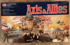 1984 Axis &amp; Allies Milton Bradley Board Game - May be Complete - Great Condition - $46.40