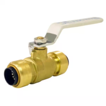 Tectite Apollo 1/2 in. Brass Push-to-Connect Ball Valve 200PSI Lead-Free... - £10.96 GBP
