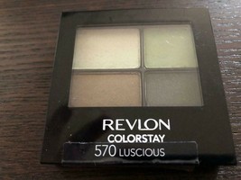 Revlon ColorStay 16 Hr Eye Shadow Quad ~ LUSCIOUS #570 ~ NEW IN BOX - $16.99