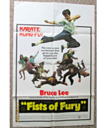 BRUCE LEE: (FIST OF FURY) ORIGINAL 1973 ONE SHEET MOVIE POSTER (CLASSIC ... - $1,390.35 CAD