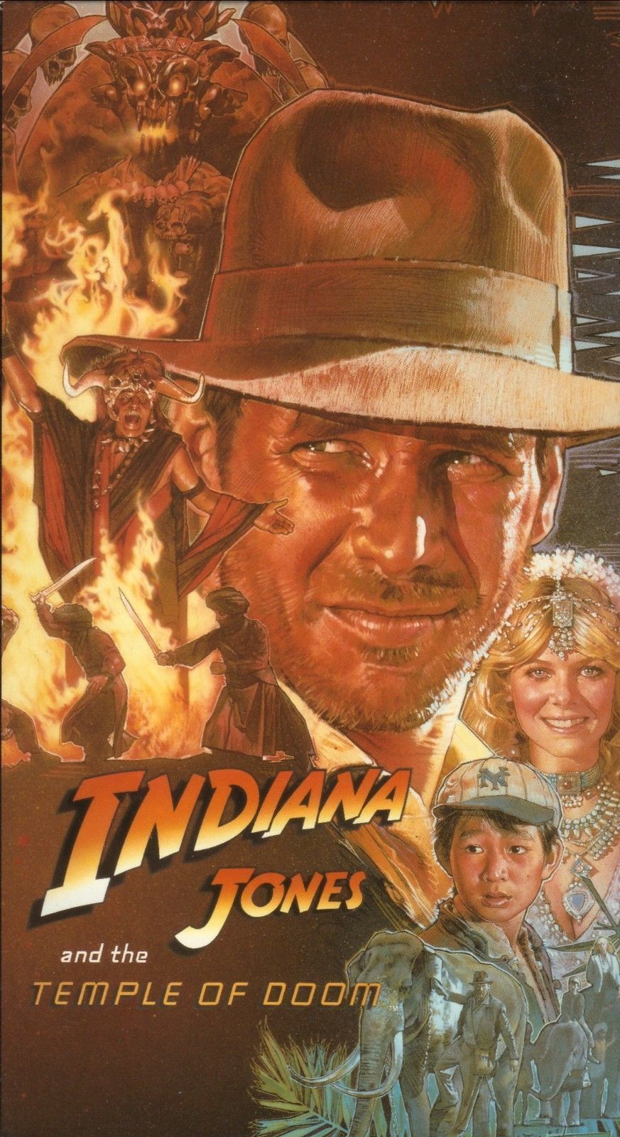 Primary image for Indiana Jones and the Temple of Doom (Amstrad)~#1643~Harrison Ford~A Classic