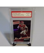 2019 Prestige Patrick Mahomes Prestigious Pros Blue Parallel Card 1st Gr... - $80.94 CAD