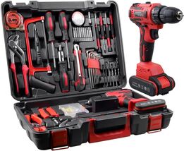 jar-owl 21V Max Cordless Drill/Driver Kit, Brushless, Tool Set with Dril... - $146.90