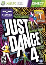 Just Dance 4 (Microsoft Xbox 360, 2012) - £5.35 GBP