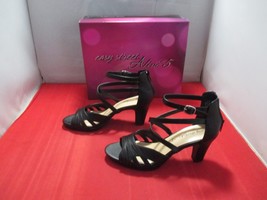 Easy Street Crissa Pointed Toe Stiletto Heel Pumps US Size 8 1/2 N - Bla... - $21.77