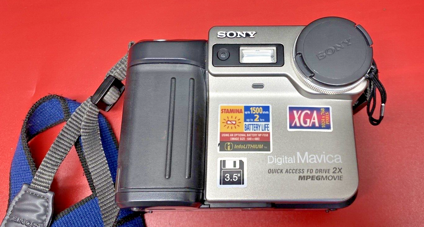 Sony MVC-FD81 Mavica Digital Still Camera Quick Access FD Drive 2x Mega Movie - $24.74