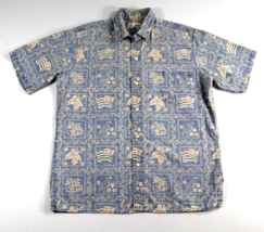 Reyn Spooner Classic Lahaina Sailor Reverse Print Hawaiian Shirt  Mens L... - £36.56 GBP