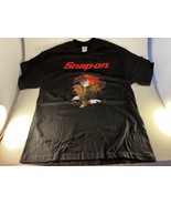 Snap-On Tools T Shirt With Eagle And Flag Logo Authorized Dealer Black X... - £21.89 GBP