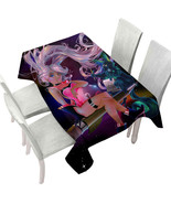 Cool Galactic Girl with Alien Cat Tablecloth - $704.94 MXN+