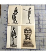Vintage Postcards Field Museum Of Natural History African Sculptures - $401.56 MXN
